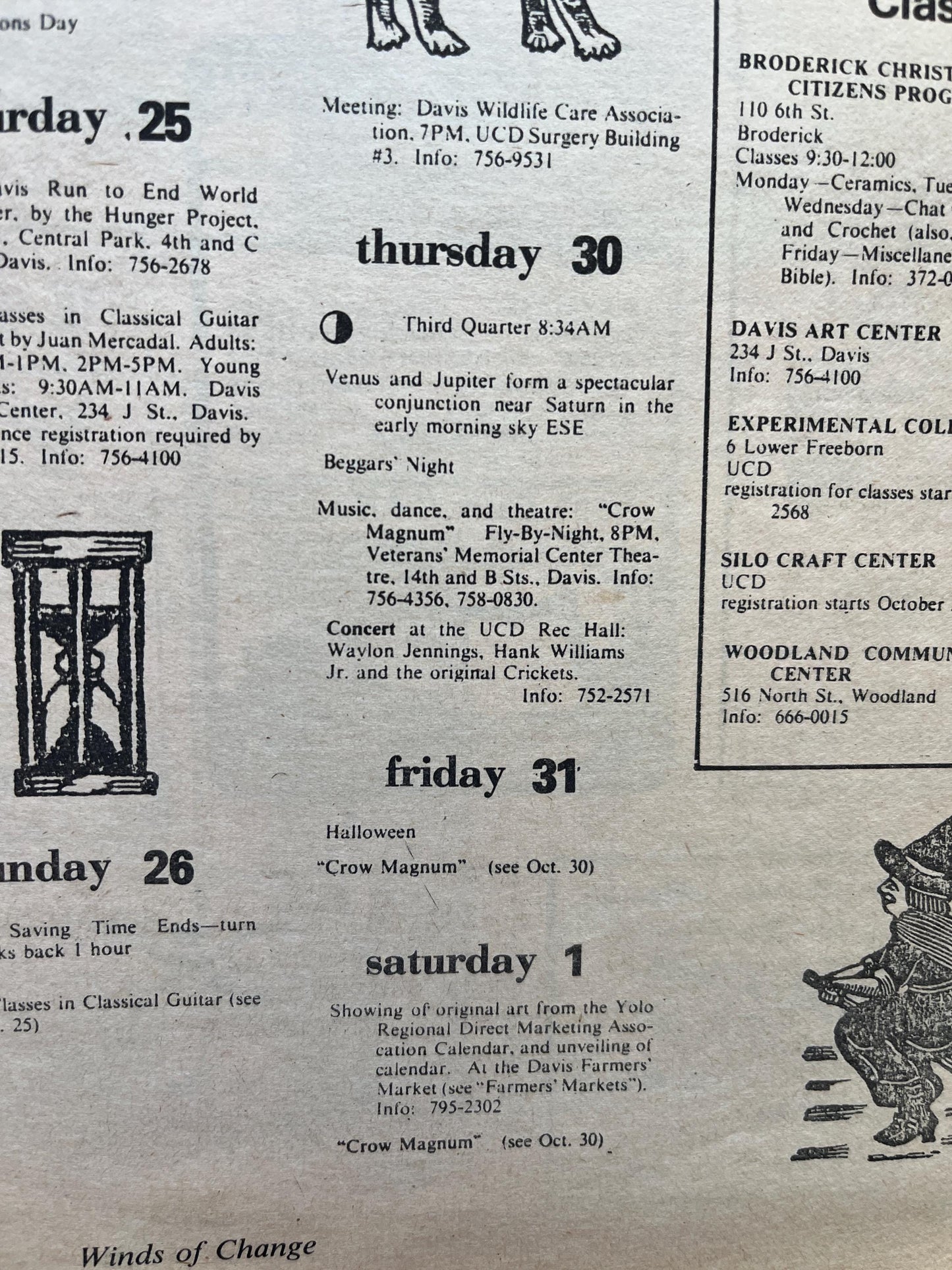 1980 Native American Halloween Themed Newspaper Black Panther Party, Underground Far-Left Newspaper, Vintage Newspaper, Indigenous Gifts
