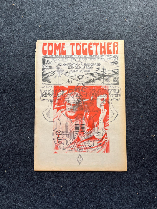 1970s CounterCulture The other Tribune, Black Panther Party, Underground Far-Left Newspaper, Vintage Newspaper, Goblin Wall Decor, Cottage