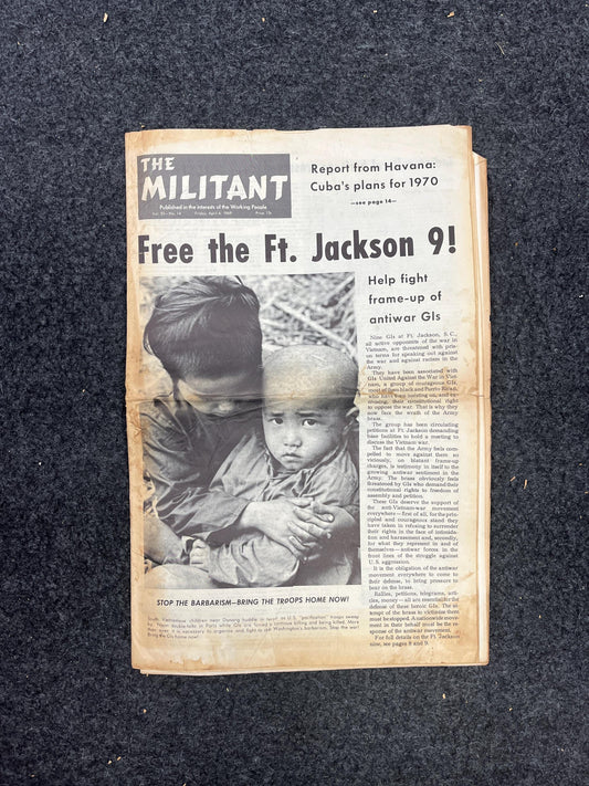 Anti-Vietnam Veteran Newspaper, Black Panther Party, Underground Far-Left Newspaper, Vintage Newspaper, Texas Wall Decor, Military Gifts