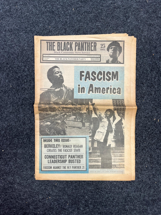 Original 1969 Fred Hampton Assassination, FIRST REPORT, Original Emory Douglas Artwork, Black History African Wall Decor, Communist Gifts