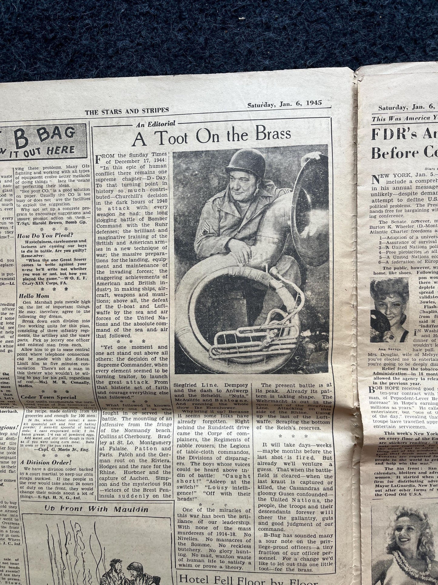 1945 Battle of the Bulge, German Belgian History, World War 2 Memorabilia, Germany WW2, Original Newspaper Military Memorabilia, History Gif