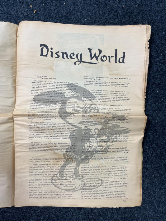 1970s Houston Texas Underground Newspaper The Mockingbird, Houston Far-Left Newspaper, Vintage Newspaper, Texas Wall Decor, Lone Star State,