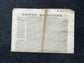 1840s Christian Religious Newspaper, Original Christian Memorabilia, Jesus Prayer and Protestant Wall Decor, Evangelical Art Decor, Catholic