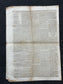 1840s Christian Religious Newspaper, Original Christian Memorabilia, Jesus Prayer and Protestant Wall Decor, Evangelical Art Decor, Catholic