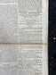 1840s Christian Religious Newspaper, Original Christian Memorabilia, Jesus Prayer and Protestant Wall Decor, Evangelical Art Decor, Catholic