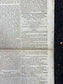 1840s Christian Religious Newspaper, Original Christian Memorabilia, Jesus Prayer and Protestant Wall Decor, Evangelical Art Decor, Catholic