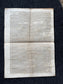 1840s Christian Religious Newspaper, Original Christian Memorabilia, Jesus Prayer and Protestant Wall Decor, Evangelical Art Decor, Catholic