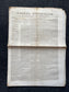 1840s Christian Religious Newspaper, Original Christian Memorabilia, Jesus Prayer and Protestant Wall Decor, Evangelical Art Decor, Baptist