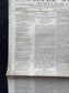 1840s Christian Religious Newspaper, Original Christian Memorabilia, Jesus Prayer and Protestant Wall Decor, Evangelical Art Decor, Baptist