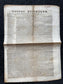 1840s Christian Religious Newspaper, Original Christian Memorabilia, Jesus Prayer and Protestant Wall Decor, Evangelical Art Decor, Catholic