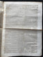 1840s Christian Religious Newspaper, Original Christian Memorabilia, Jesus Prayer and Protestant Wall Decor, Evangelical Art Decor, Baptist