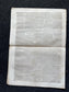 1840s Christian Religious Newspaper, Original Christian Memorabilia, Jesus Prayer and Protestant Wall Decor, Evangelical Art Decor, Baptist