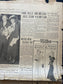 1936 New Deal Grand Project and FightGreat Depression Era Original Vintage Newspaper