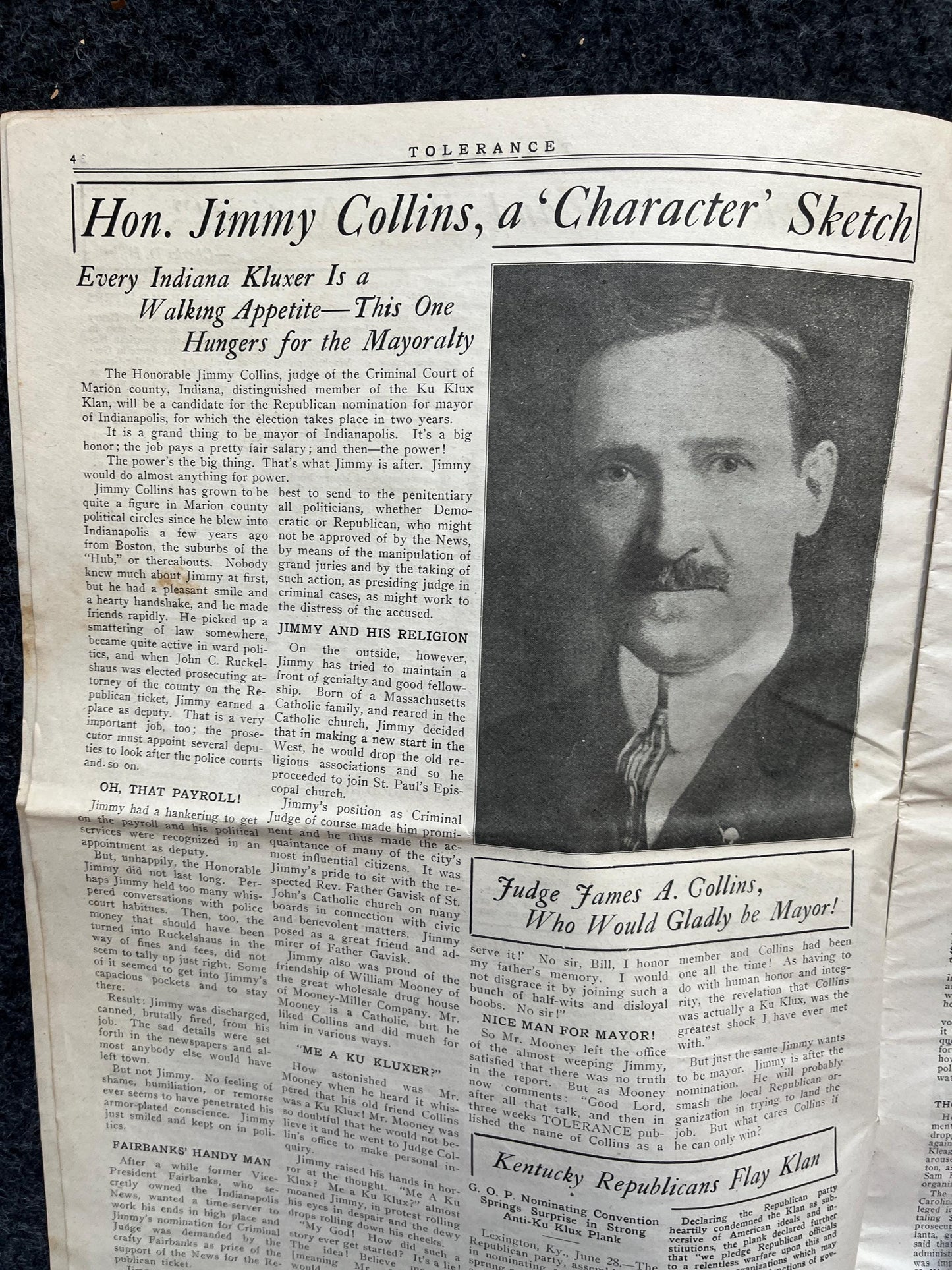 1923 Tolerance Anti Hate Catholic Newspaper, Civil Rights History Black Lives Matter, Catholic Gifts, Great Depression Art, Black Decor