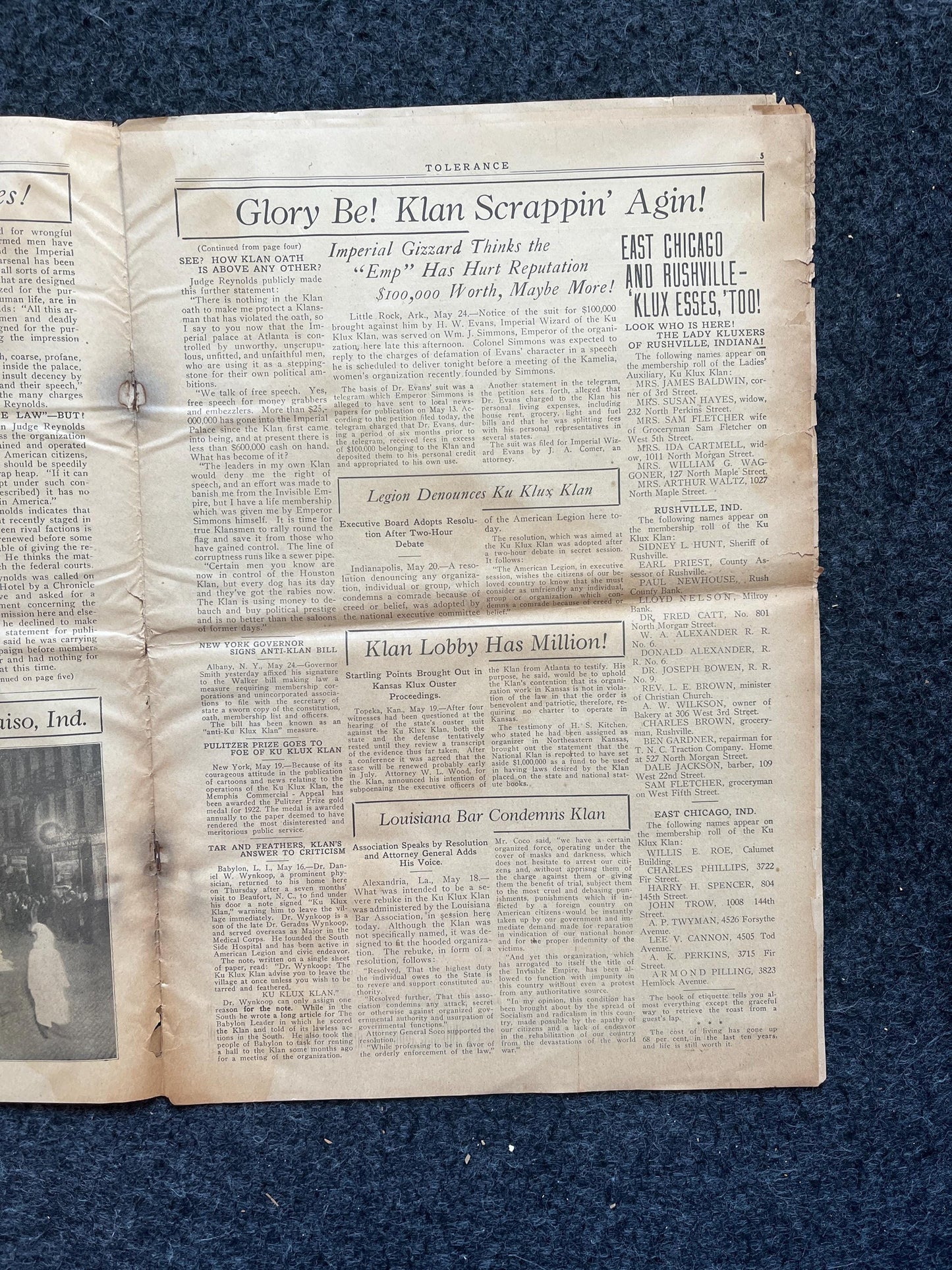 1923 Tolerance Anti Hate Catholic Newspaper, Civil Rights History Black Lives Matter, Catholic Gifts, Great Depression Art, Black Decor