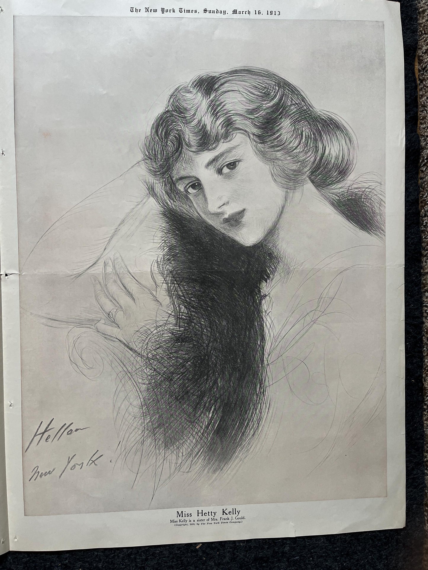 Roaring 20s Fashion and Haircuts - 1920s Spring Fashion and Art - Original Vintage Newspapers Great Depression Art Fashion - Vintage Adverts