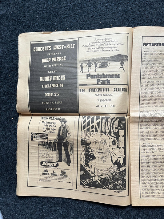 1970s Houston Texas Underground Newspaper The Mockingbird, Houston Far-Left Newspaper, Vintage Newspaper, Texas Wall Decor, Lone Star State,