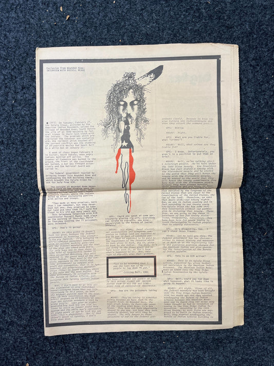 1970s Houston Texas Underground Newspaper The Mockingbird, Houston Far-Left Newspaper, Vintage Newspaper, Texas Wall Decor, Lone Star State,
