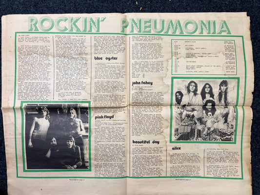 1970s Houston Texas Underground Newspaper The Mockingbird, Houston Far-Left Newspaper, Vintage Newspaper, Texas Wall Decor, Lone Star State,
