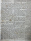 1840s Christian Religious Newspaper, Original Christian Memorabilia, Jesus Prayer and Protestant Wall Decor, Evangelical Art Decor, Catholic