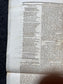 1840s Christian Religious Newspaper, Original Christian Memorabilia, Jesus Prayer and Protestant Wall Decor, Evangelical Art Decor, Catholic