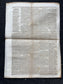 1840s Christian Religious Newspaper, Original Christian Memorabilia, Jesus Prayer and Protestant Wall Decor, Evangelical Art Decor, Catholic