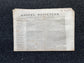 1840s Christian Religious Newspaper, Original Christian Memorabilia, Jesus Prayer and Protestant Wall Decor, Evangelical Art Decor, Baptist