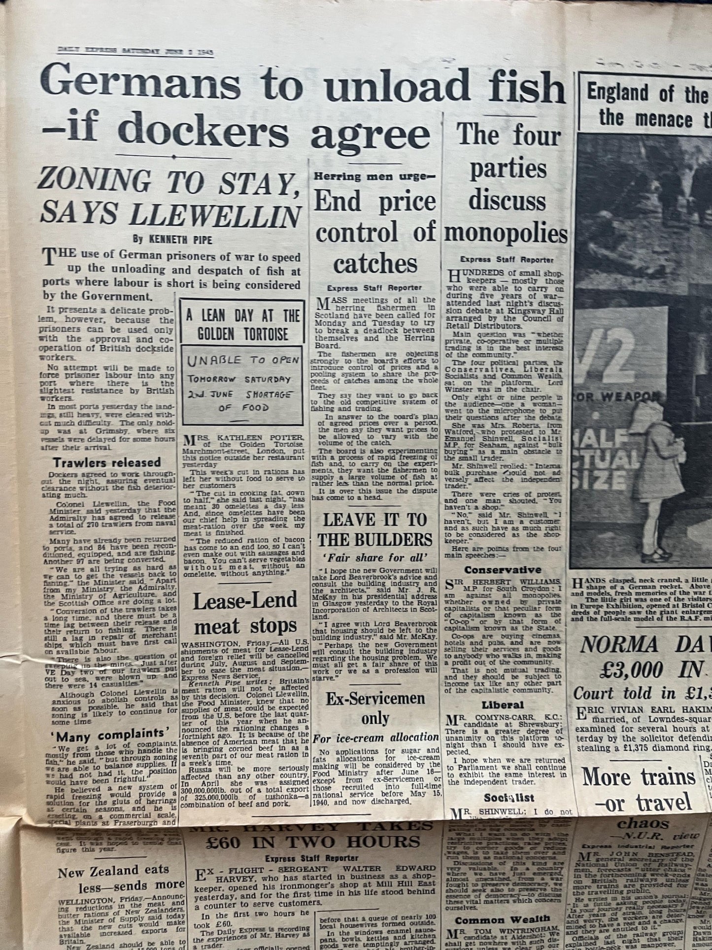 1945 World War II Charles de Gaulle, Syria Crisis in France