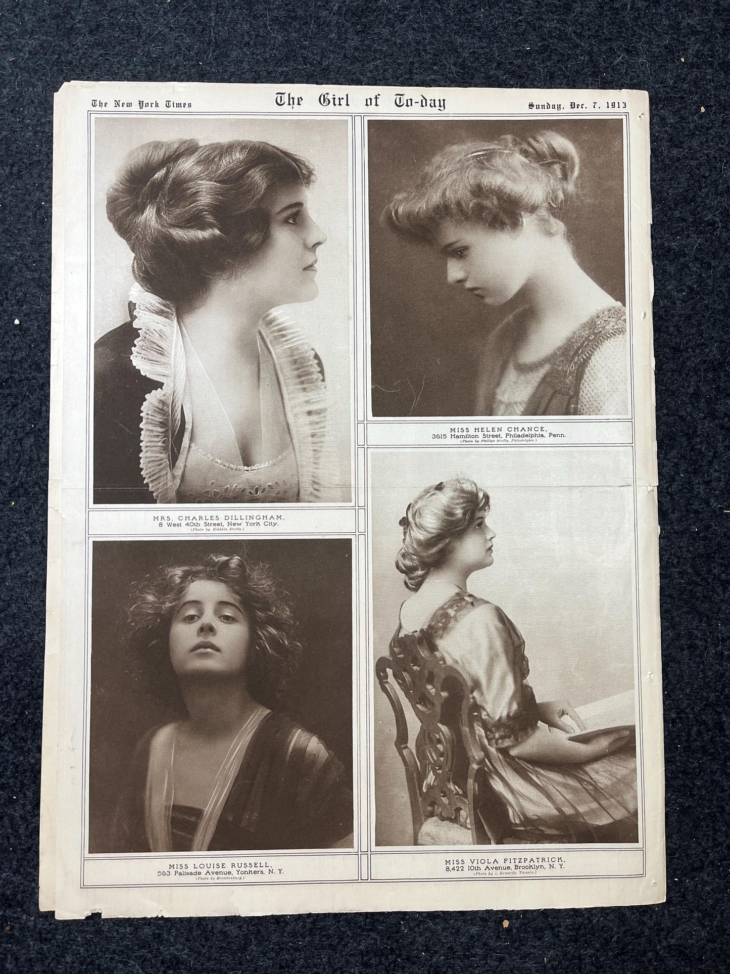 Roaring 20s Fashion and Haircuts - 1920s Spring Fashion and Art - Original Vintage Newspapers Great Depression Art Fashion - Vintage Adverts
