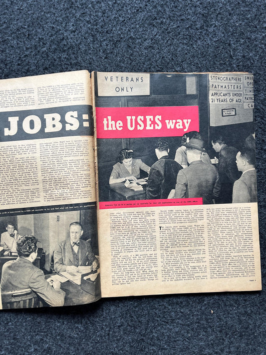 1945 WW2 Yank Magazine Collectible Military Magazine Memorabilia, Gifts for Him, Anniversary Gifts, Vintage Military Wall Decoration, Army