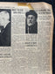 1957 Sputnik Launch New York Times - Day Of USSR Space Race Cosmonauts - USA Apollo Program Space Program - Space History Vintage Newspaper
