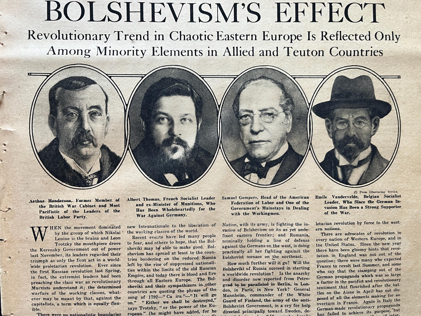 WWI 1918 Bolshevik Revolution Book and Writings, USSR Soviet Union Memorabilia, October Revolution and WWI Memorabilia, History Gifts