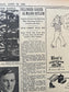 1934 Jon Dillinger Escapes Posse Newspaper, Gifts for Him, Kansas City Memorabilia Souvenirs, True Crime Memorabilia, Bar Mancave Gifts