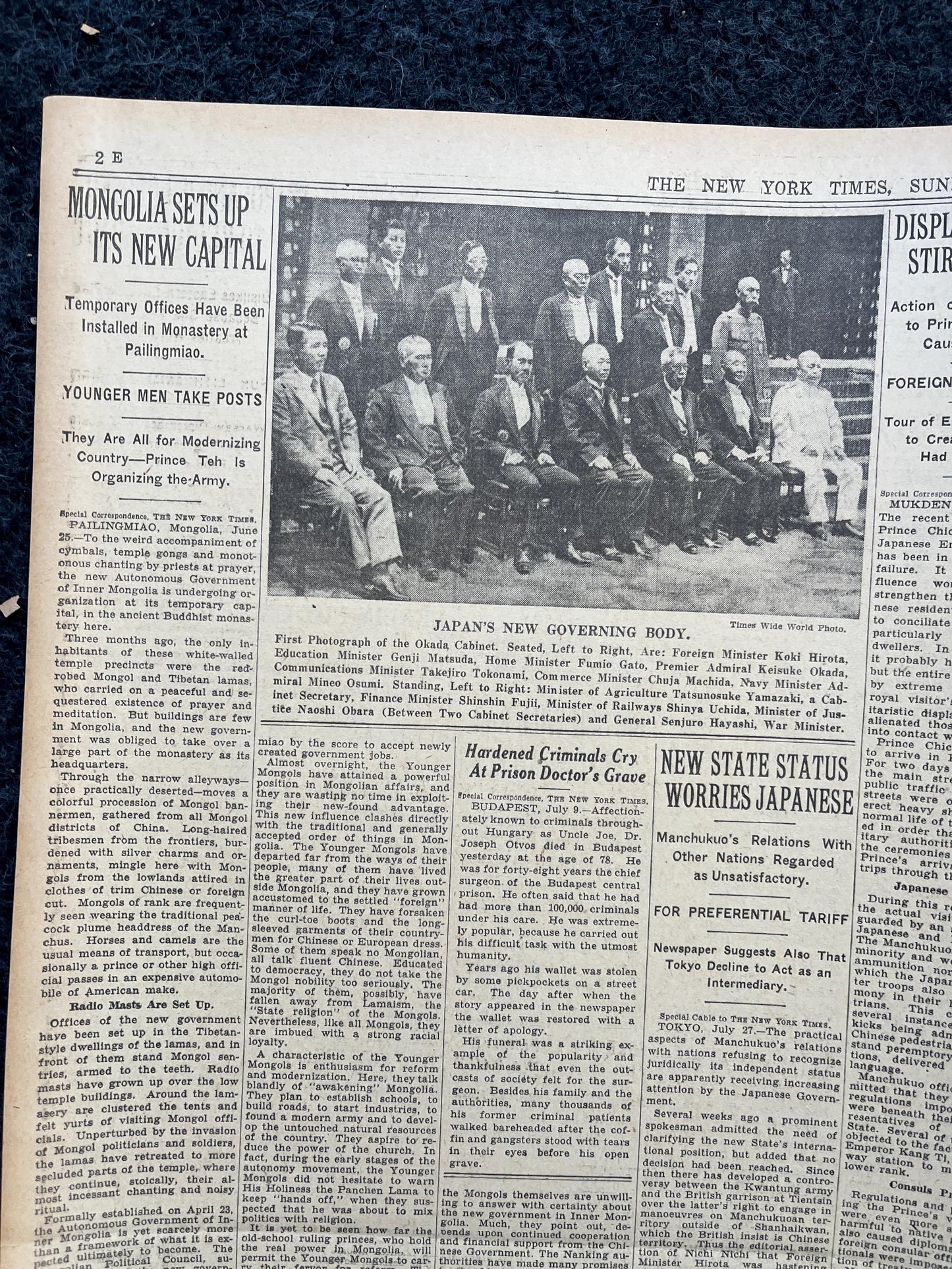 1934 Jon Dillinger Killed in Gunfight, Gifts for Him, Famous Serial Killer, True Crime Memorabilia, Bar Mancave Gifts, Gangster Artwork