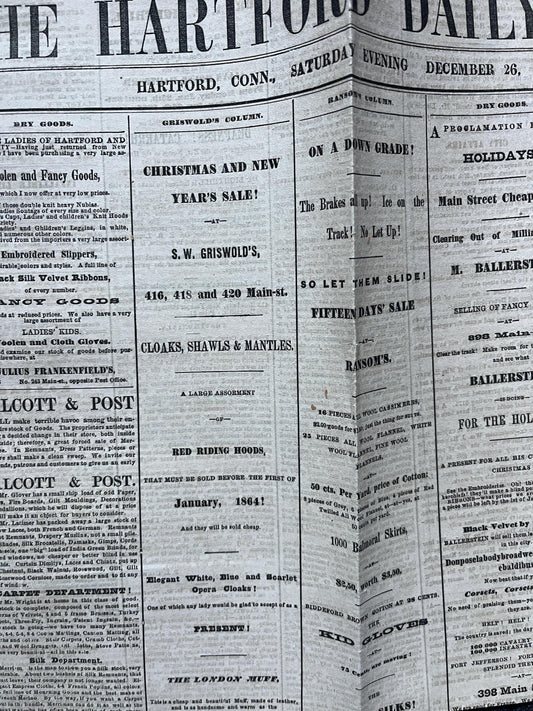 1863 Abolitionist Civil War Newspaper Weekly, Black History and Excellence Gifts, Original Vintage Civil War Newspaper, Virginia History