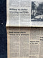 End Of Vietnam War - Nixon Ends War in Vietnam January 24th 1973 - Original Vintage Newspaper