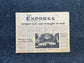 End Of Vietnam War - Nixon Ends War in Vietnam January 24th 1973 - Original Vintage Newspaper