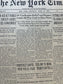 1936 Katonah Bandits Captured In Nebraska Original Vintage Newspaper, Great Depression Gangster Collectible, Man Cave Bar Art, Gift for Him