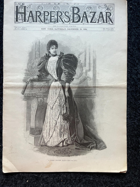 1890s Victorian Era Women's Fashion Choices, Petticoats and Corsets, Original Vintage Newspapers, Vintage Adverts, Dresses and Skirts