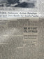 1942 Battle For Stalingrad, Operation Barbosa, WW2 German Invasion of Russia, Original Newspaper, Military Gifts, Russian decor, WW3, USSR