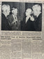 1957 Sputnik Launch New York Times - Day Of USSR Space Race Cosmonauts - USA Apollo Program Space Program - Space History Vintage Newspaper