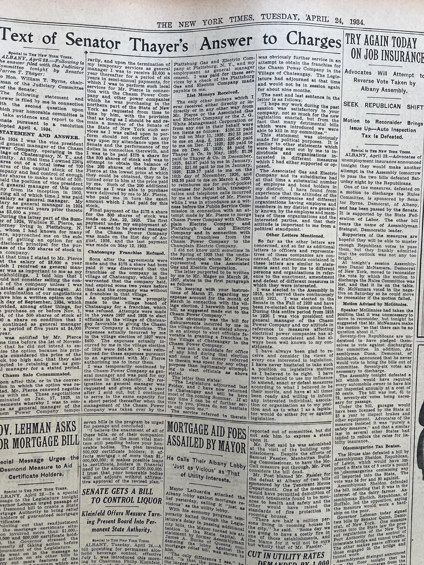 1934 Jon Dillinger Escapes Posse Newspaper, Gifts for Him, Kansas City Memorabilia Souvenirs, True Crime Memorabilia, Bar Mancave Gifts