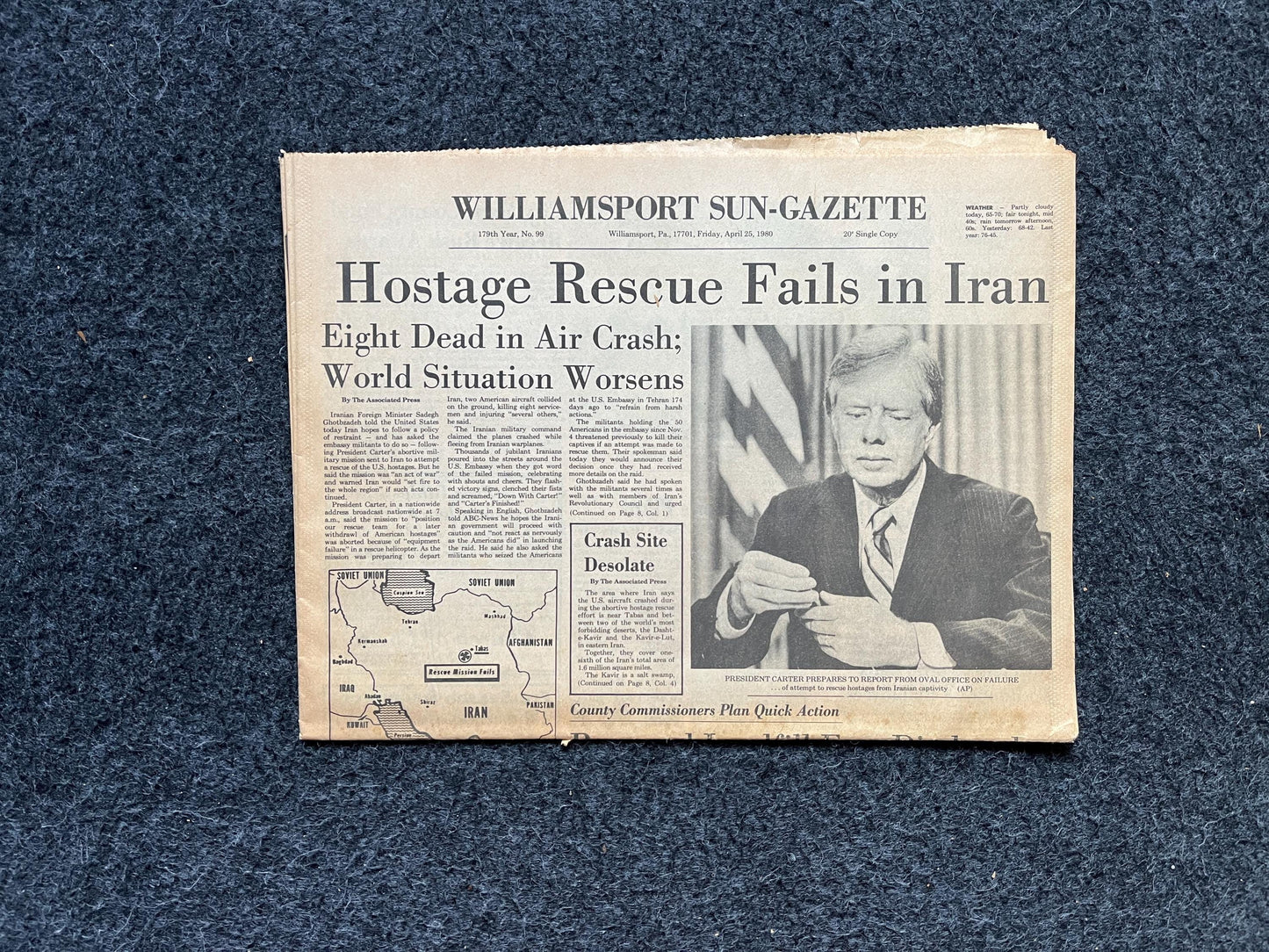 1980 Iranian Hostage Rescue Fails, Jimmy Carters Greatest Failure, US Presidents, US Politics, Gifts for Republicans, Gifts for Conservative