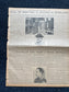 1925 Maria Curie Science Martyr and Radiation Research, Engineering Gifts, Science Education Gifts, Medical Curios, Vintage Newspaper,