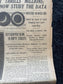Original 1925 Great American Solar Eclipse Newspaper, New York City Gifts Decorations, NASA Artwork, Space Nerdy Souvenirs, Sun Artwork