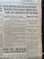 1926 Gangster James Killer Cunniffe Mail Heist, , Original Vintage Newspaper, Great Depression Collectibles, Man Cave Bar Art Gifts for Him