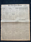 1926 Gangster James Killer Cunniffe Mail Heist, , Original Vintage Newspaper, Great Depression Collectibles, Man Cave Bar Art Gifts for Him