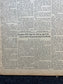 1936 Katonah Bandits Captured In Nebraska Original Vintage Newspaper, Great Depression Gangster Collectible, Man Cave Bar Art, Gift for Him