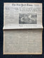 1944 RAF Rips Germany, Russia Take Helsinki, Gifts for Him, Military Decor, Late WW2 Theatre Newspaper, Military Decor, Antique Collectibles