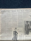 1942 Battle For Stalingrad, Operation Barbosa, WW2 German Invasion of Russia, Original Newspaper, Military Gifts, Russian decor, WW3, USSR
